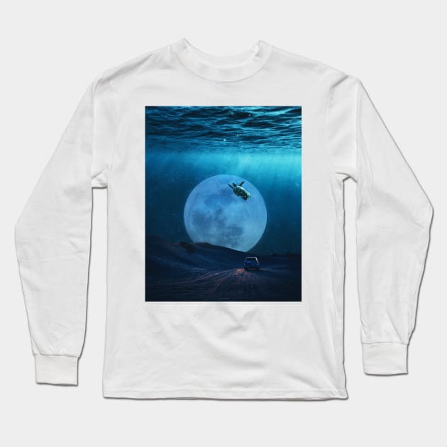 DEEP SEA GALAXY. Long Sleeve T-Shirt by LFHCS